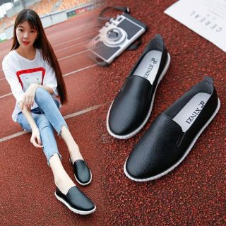 Giày slip on da mềm