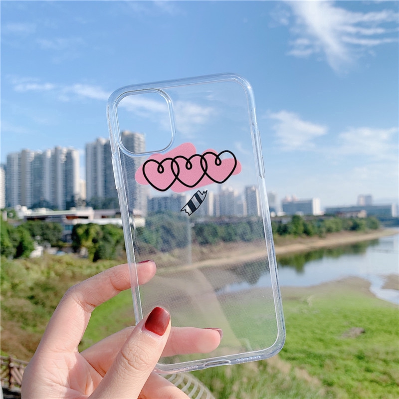 Ốp điện thoại mềm trong suốt giúp theo dõi ngày tháng dành cho Iphone 11 11pro 11proMax 6 6plus 7 8 7plus 8plus XR XS | BigBuy360 - bigbuy360.vn