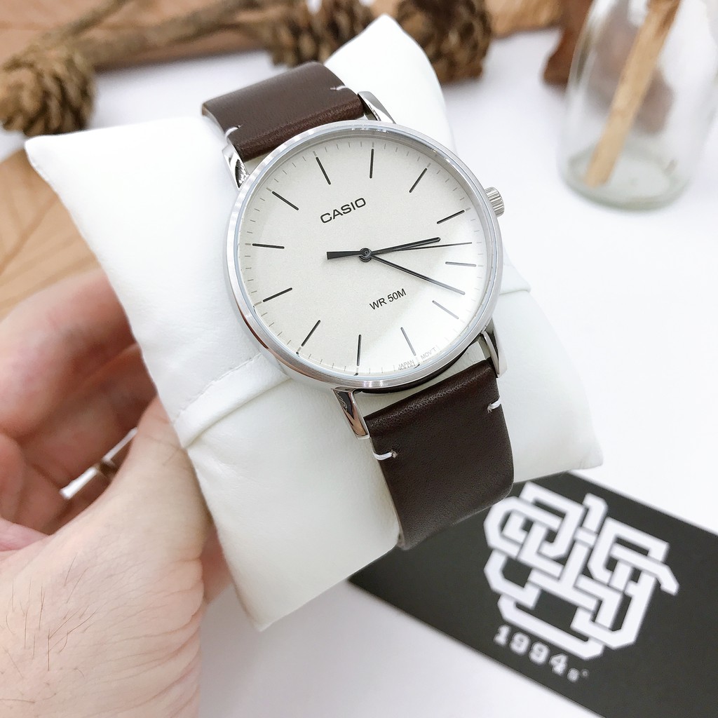 Đồng hồ nam Casio MTP-E171RL-1E / MTP-E171M-2E / MTP-E171L-5E, chống nước 50m, size 40mm, hàng chính hãng