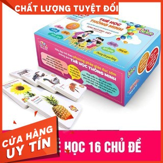 Bộ 416 Thẻ Bài 3D Học Anh Ngữ - Tiếng Việt Cho Bé 16 Chủ Đề