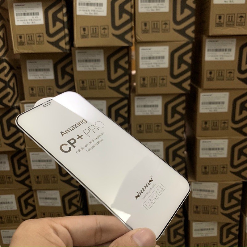 có ip 14promax cường lực cao cấp nillkin CP+ PRO full màn hình mép nhỏ for x/xs/11pro/xsmax/11promax /12/12promax