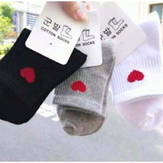 1 đôi Tất Tim Cute (Chọn Màu) - LADY