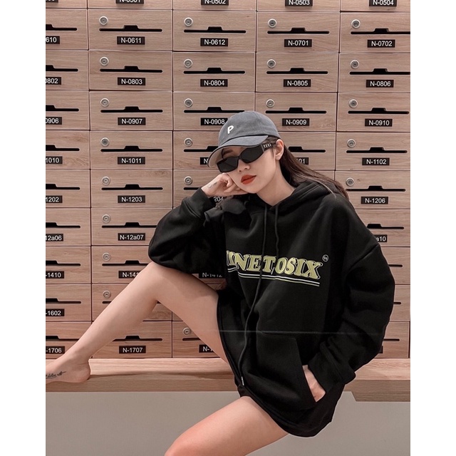 Áo hoodie nam nữ NINETOSIXCLUB, Áo nỉ nam nữ form rộng Unisex chất nỉ bông cotton dày dặn | BigBuy360 - bigbuy360.vn