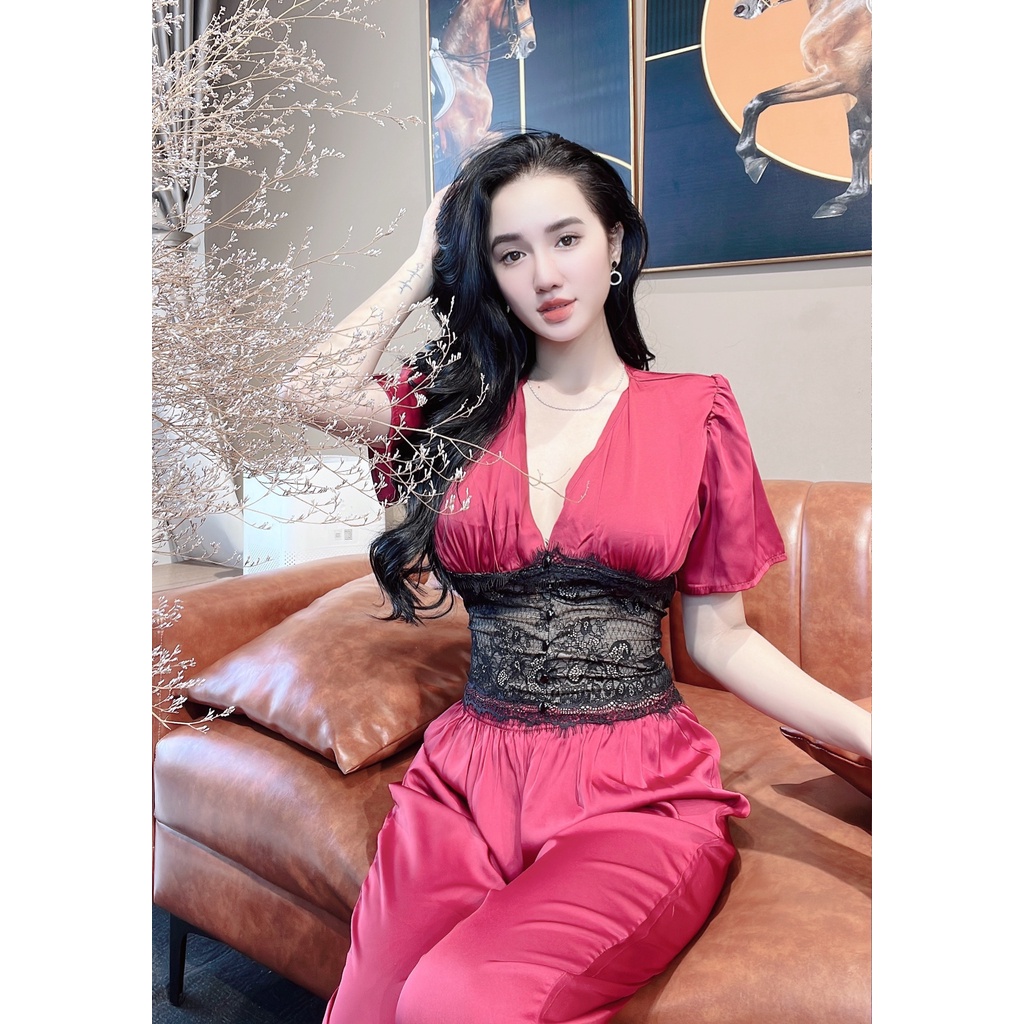 Đồ mặc nhà nút ngọc lụa latin Siêu Mát