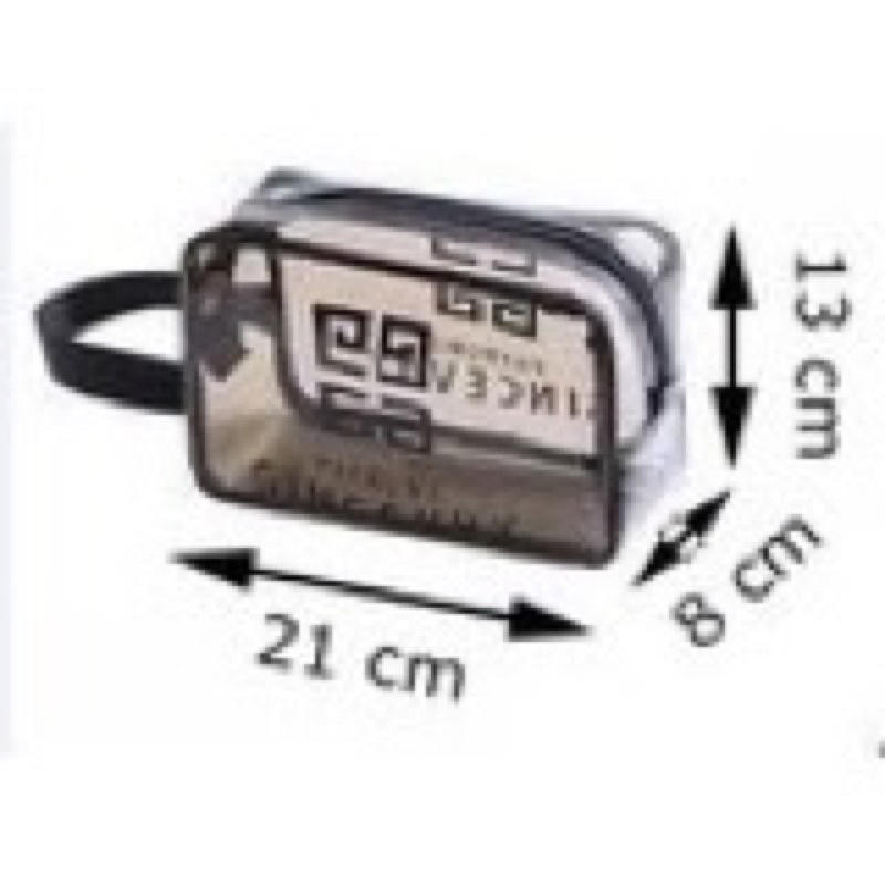 [Set 3 Túi] Túi Đựng Mỹ Phẩm Trong Suốt Chống Thấm Nước Đa Dạng Kích Thước Đi Biển Đi Bơi Tiện Lợi Du Lịch