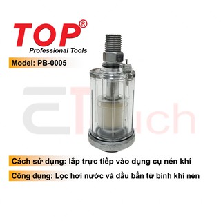 LỌC HƠI NƯỚC CHO DỤNG CỤ KHÍ NÉN – TOP-PB-0005