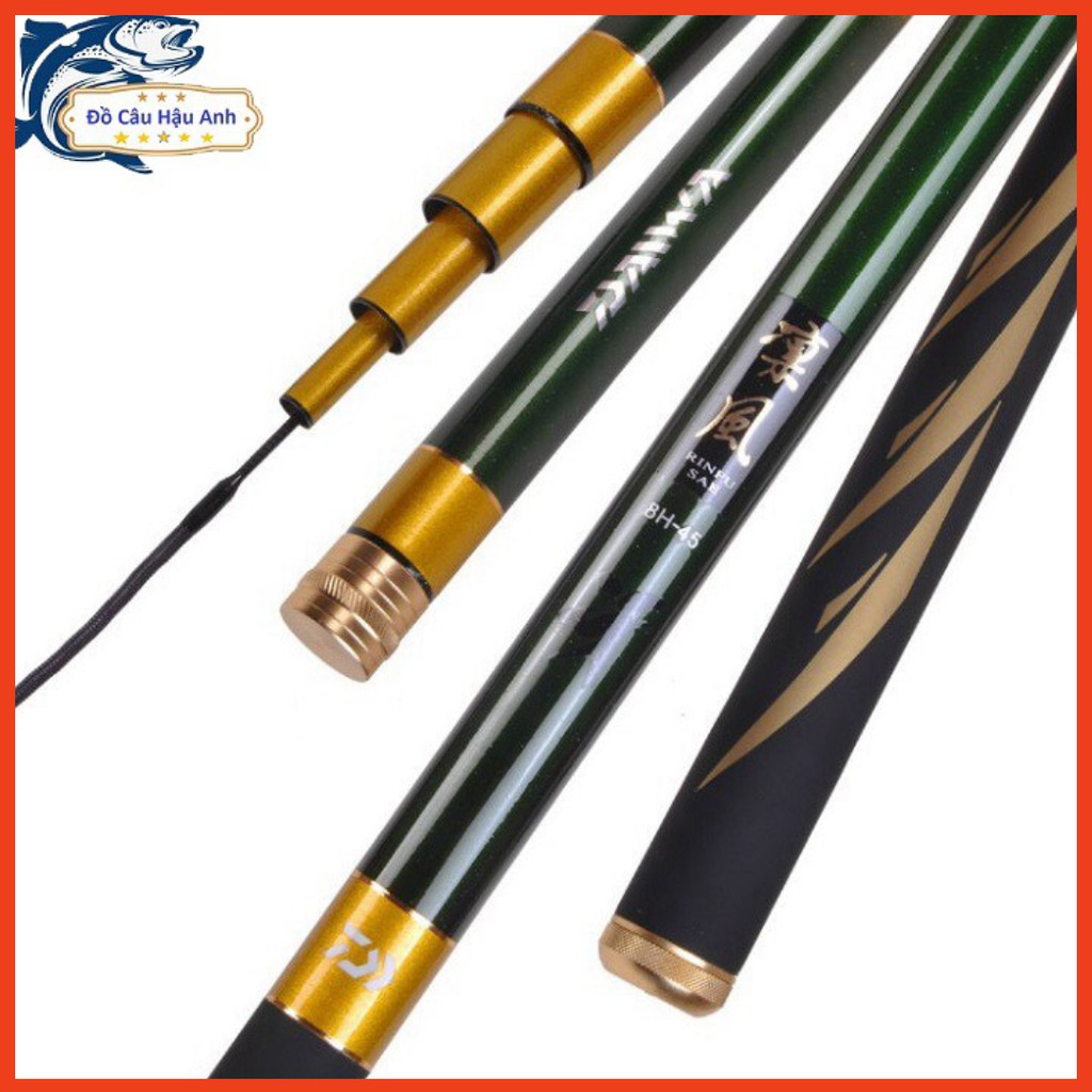 Cần câu tay Daiwa 8H carbon hàng Thái Lan chất lượng cao CC9 đồ câu cá ( giá siêu khuyến mại )