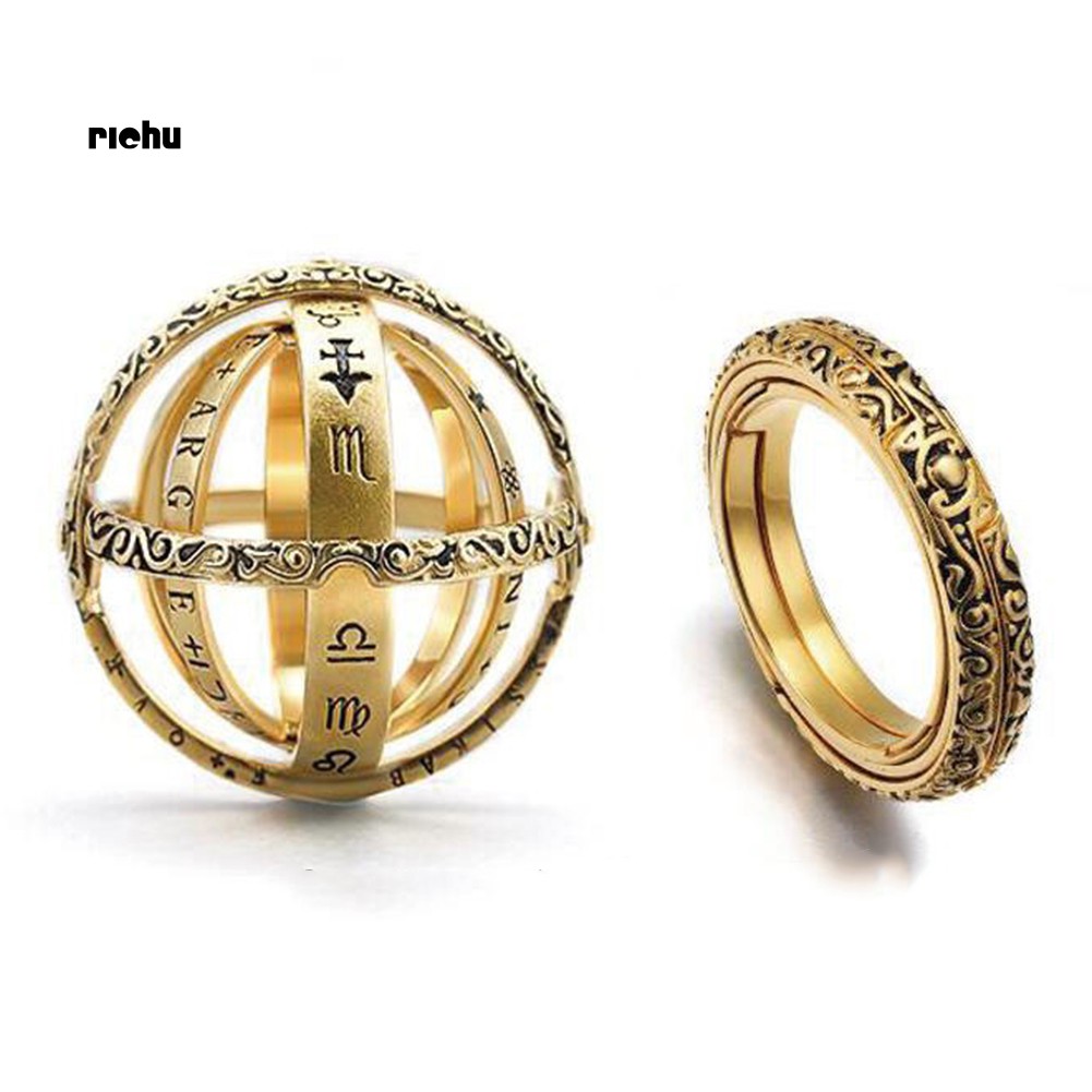 Rc_nhẫn Kể Chuyện Biến Hình Dạng Quả Bóng Rỗng Thời Trang Unisex