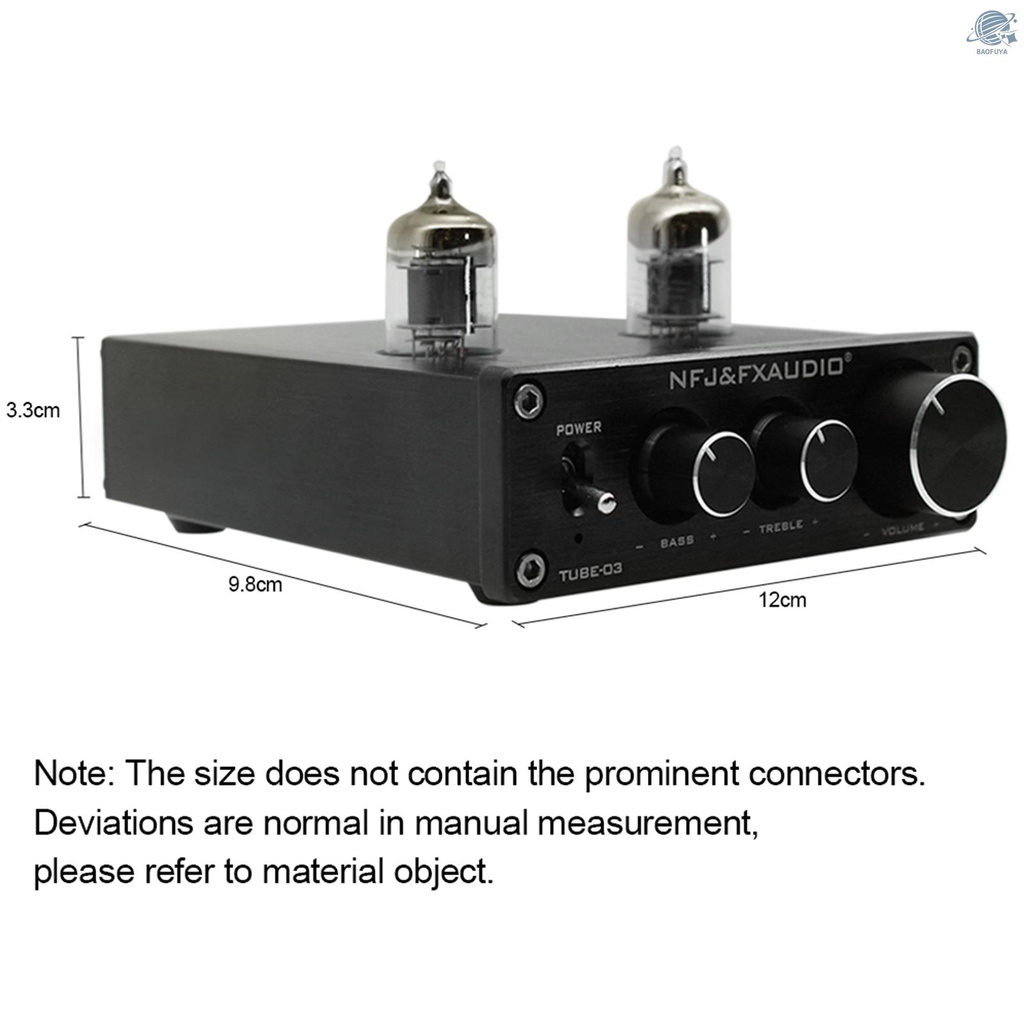 Bộ Khuếch Đại Âm Thanh Fx-Audio Tube-03 Mini Hifi 6k4 có nguồn ngoài -dc3449