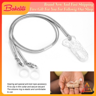 [Bakelili]Dây đeo máy trợ thính không dây chống thất lạc kèm vòng đệm dành cho trẻ em