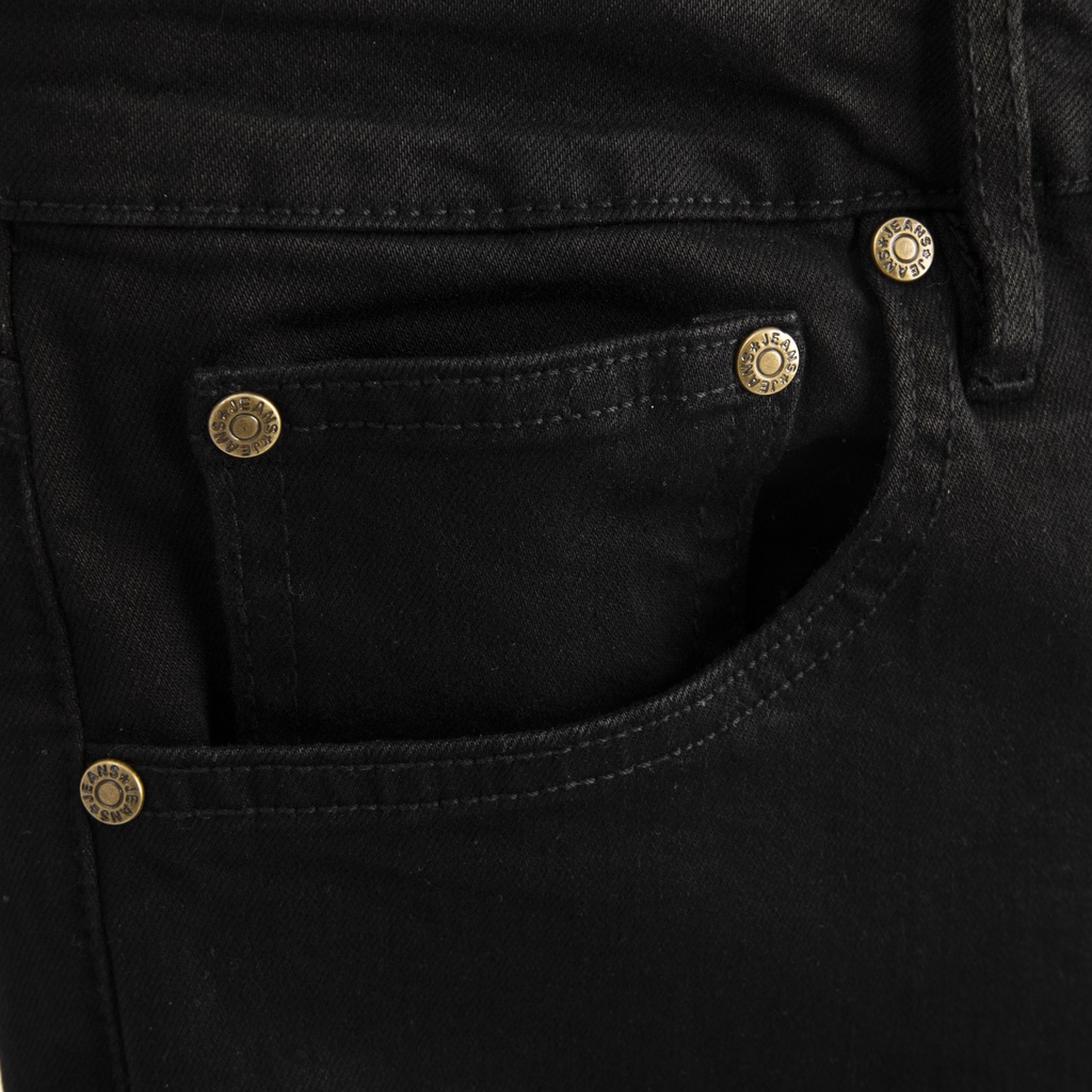 Quần jean nam FEAER DENIM chất thoáng và co dản vải bền bỉ BASIC SLIM FIT BLACK | BigBuy360 - bigbuy360.vn