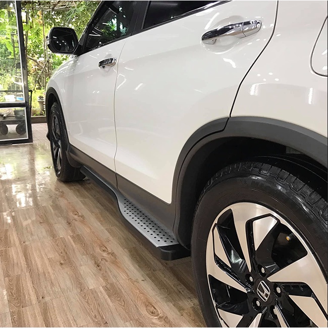 Bậc Lên Xuống xe HONDA CRV 2014-2017, MẪU Chấm bi chân vát chuẩn OEM hãng