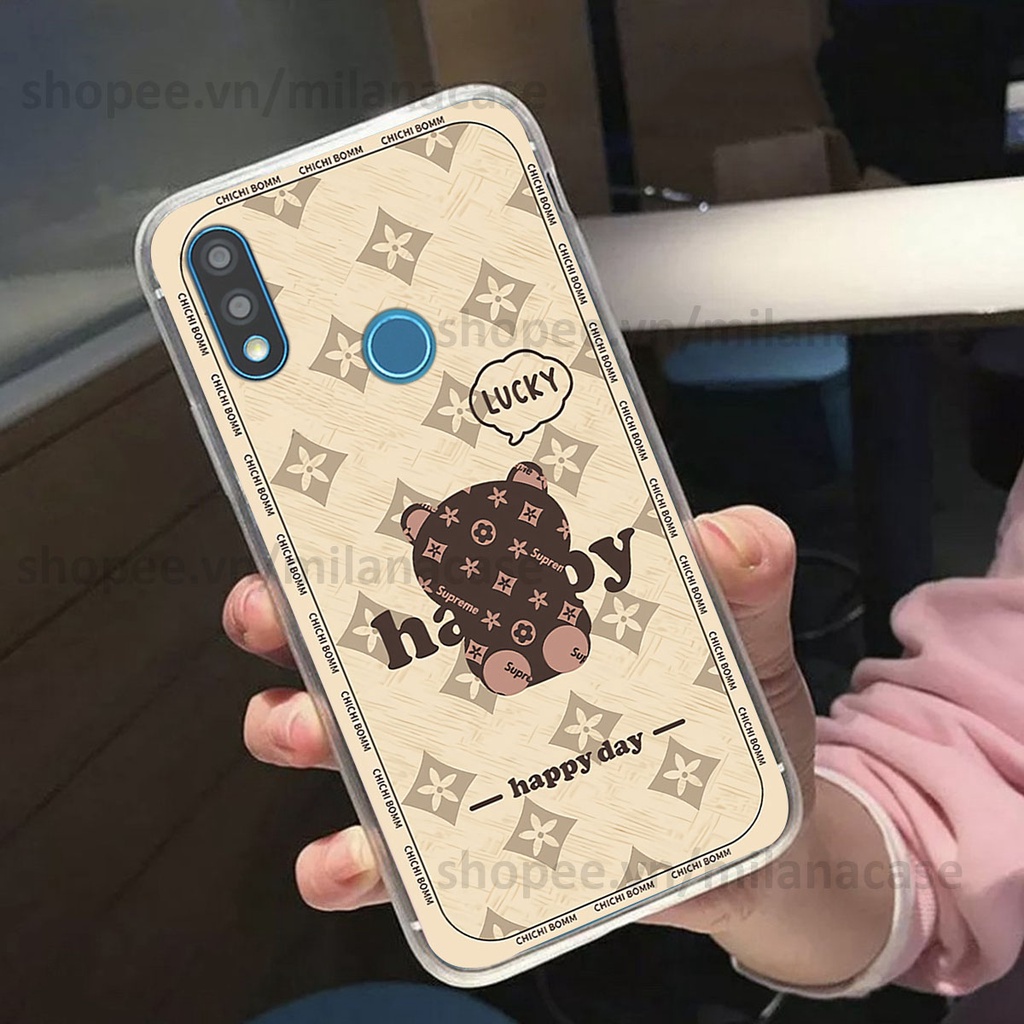 Ốp Vsmart Joy 2 Plus / Joy2+ gấu be@rBrick gấu Teddy Kaws siêu đẹp, phong cách, cá tính