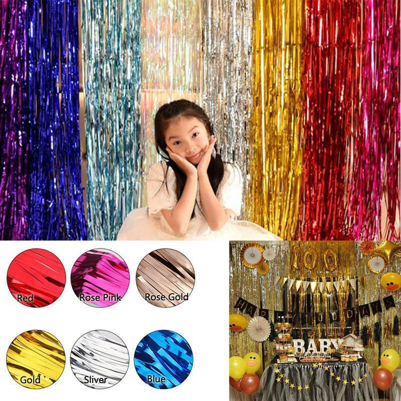 Rèm Kim Tuyến Lấp Lánh Trang Trí Tiệc