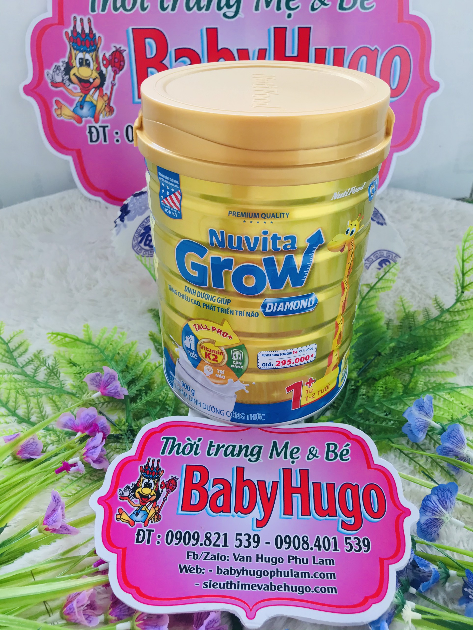 Sữa Nuvita Grow Diamond 1 + 900G