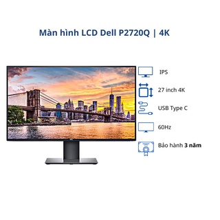 Màn hình DELL 27 Monitor | U2720Q 4K – 3Yrs