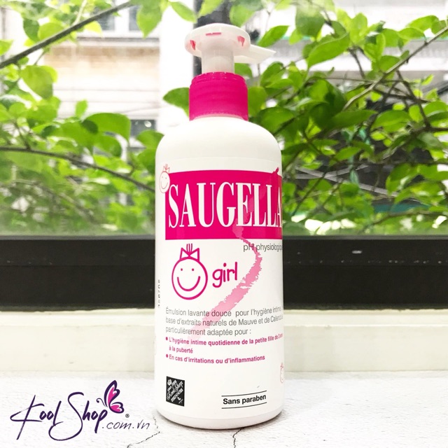 🎀Dung dịch vệ sinh cho bé gái 3-12Tuổi- SAUGELLA GIRL 200ml🎀