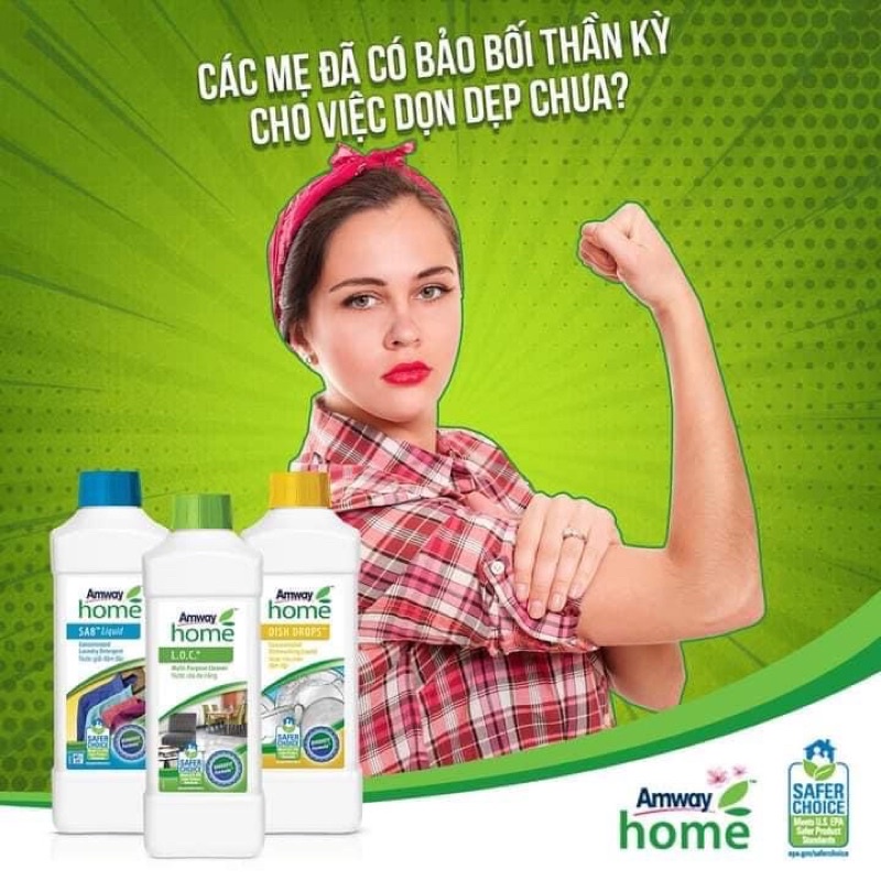 Nước lau đa năng, rửa bát, giặt quần áo đậm đặc