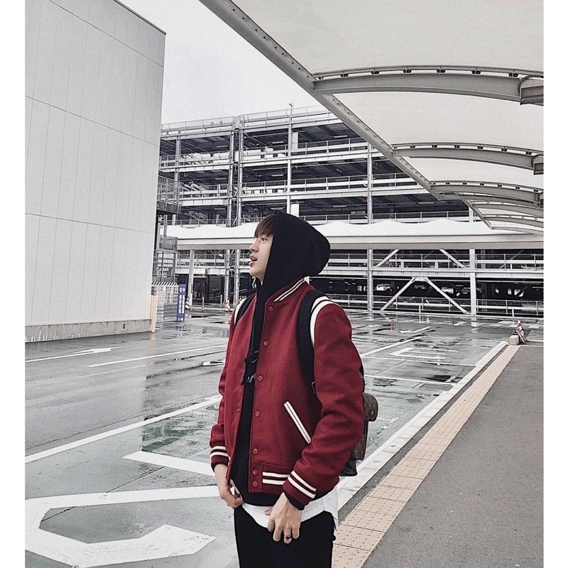 Áo khoác Bomber Teddy form rộng, Local Brand unisex nam nữ - YoShop