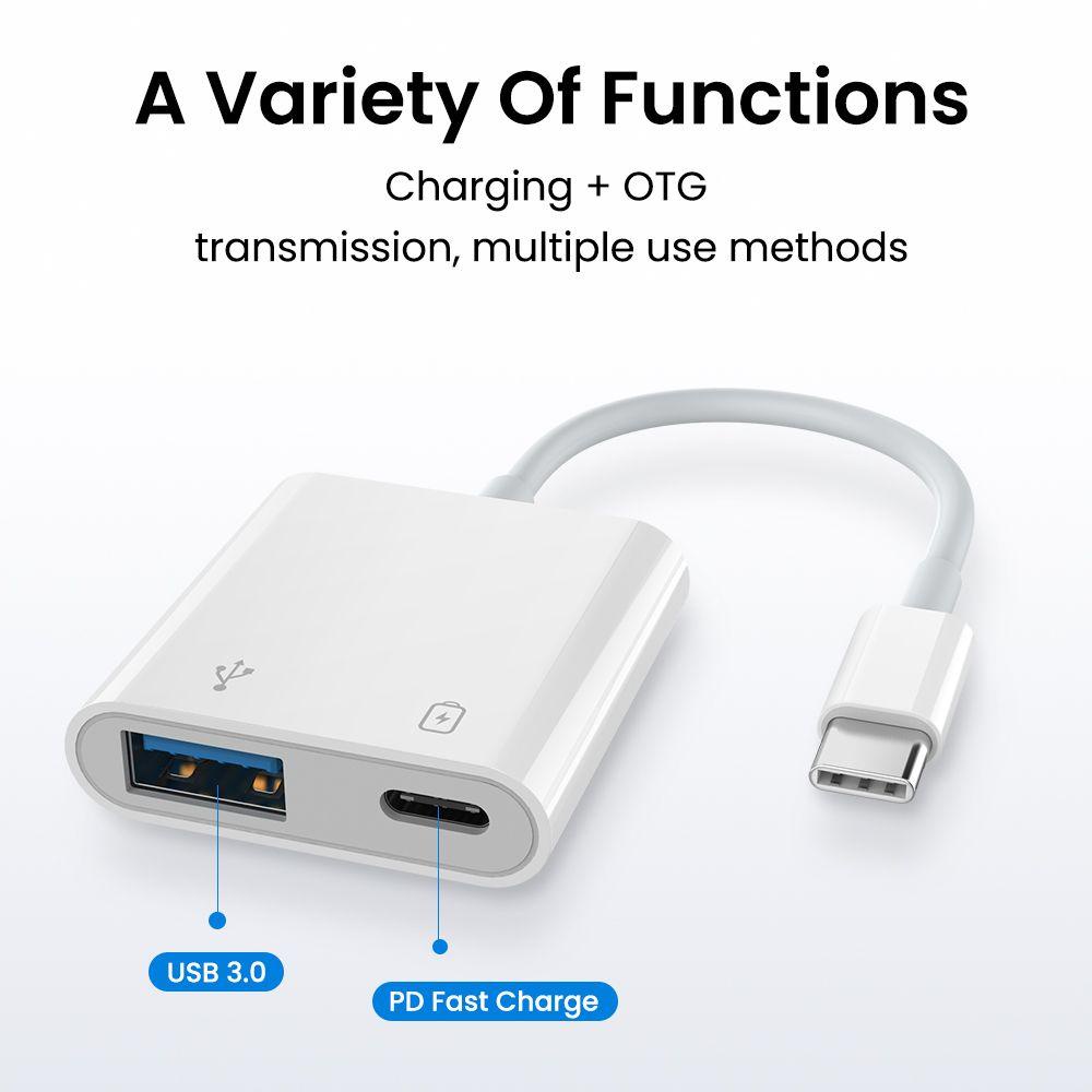 BTLIMER Đầu Đọc Thẻ Nhớ USB 3.0 Type C OTG Cho Laptop