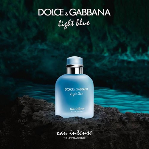 Nước hoa nam DOLCE &amp; GABBANA Light Blue Eau Intense Eau de Parfum, 100ml