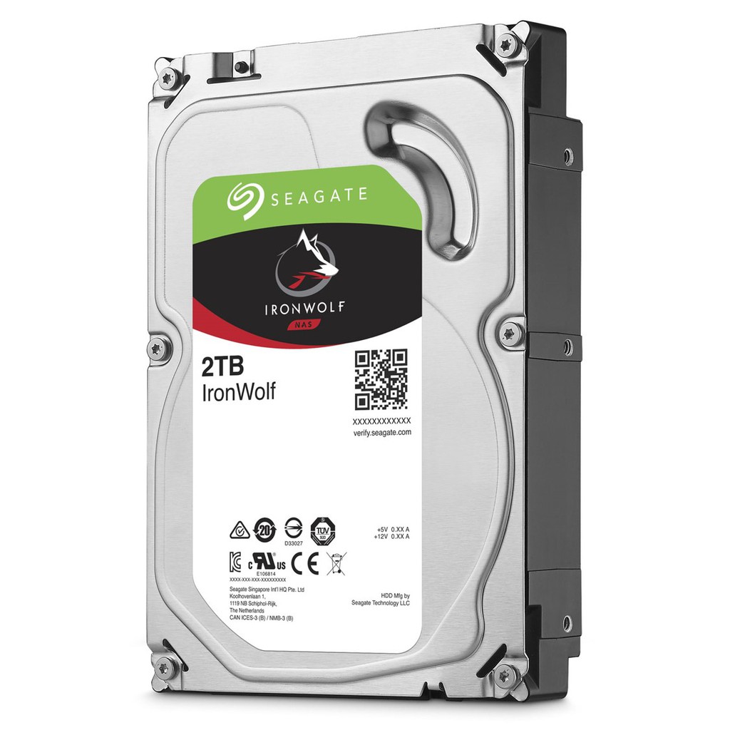 Ổ cứng HDD 3.5" NAS SEAGATE Ironwolf 2TB SATA 5900RPM_ST2000VN004 ChopperGaming