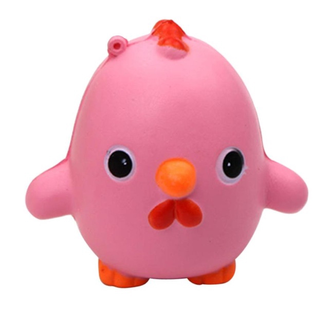 Đồ Chơi Squishy Hình Gà Con 11cm Dễ Thương 5.17