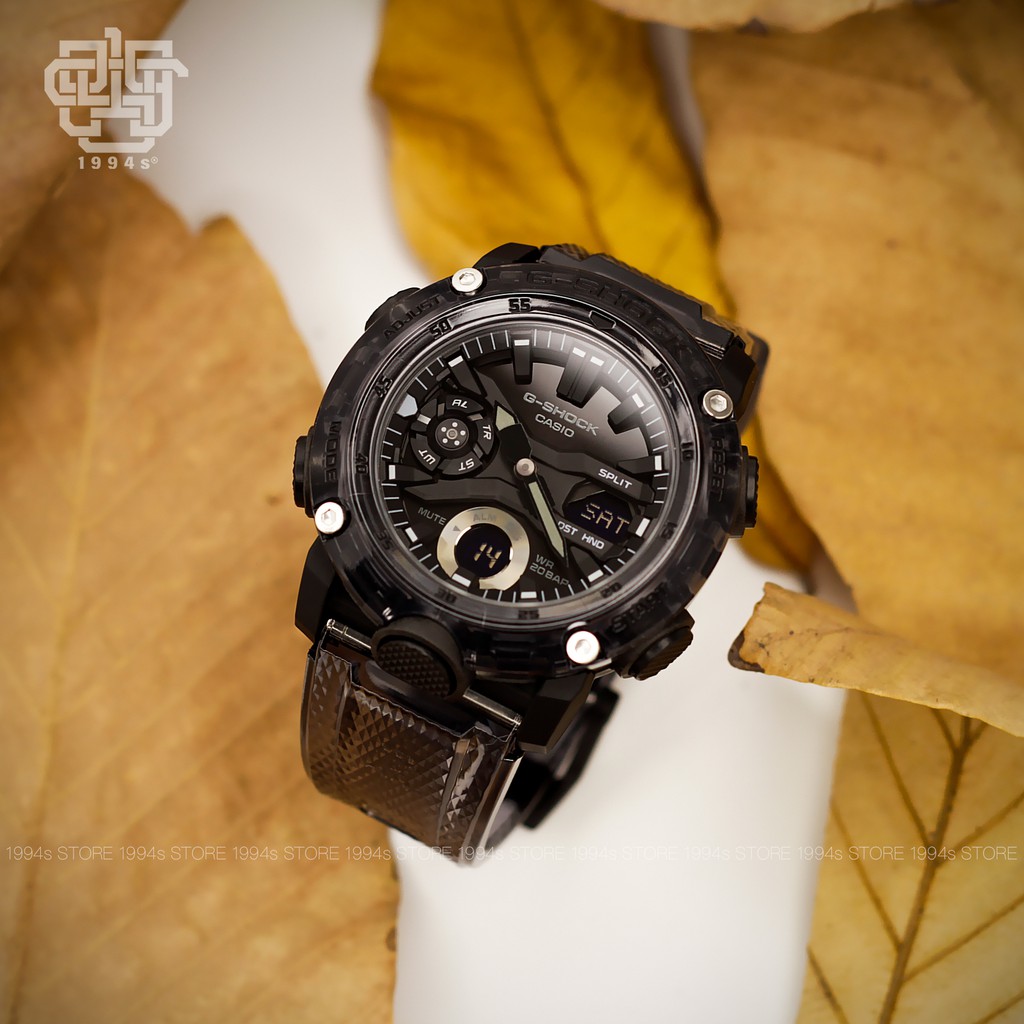 Đồng hồ nam Casio G-SHOCK GA-2000 / GA-2000SKE-8A chống va đập chính hãng