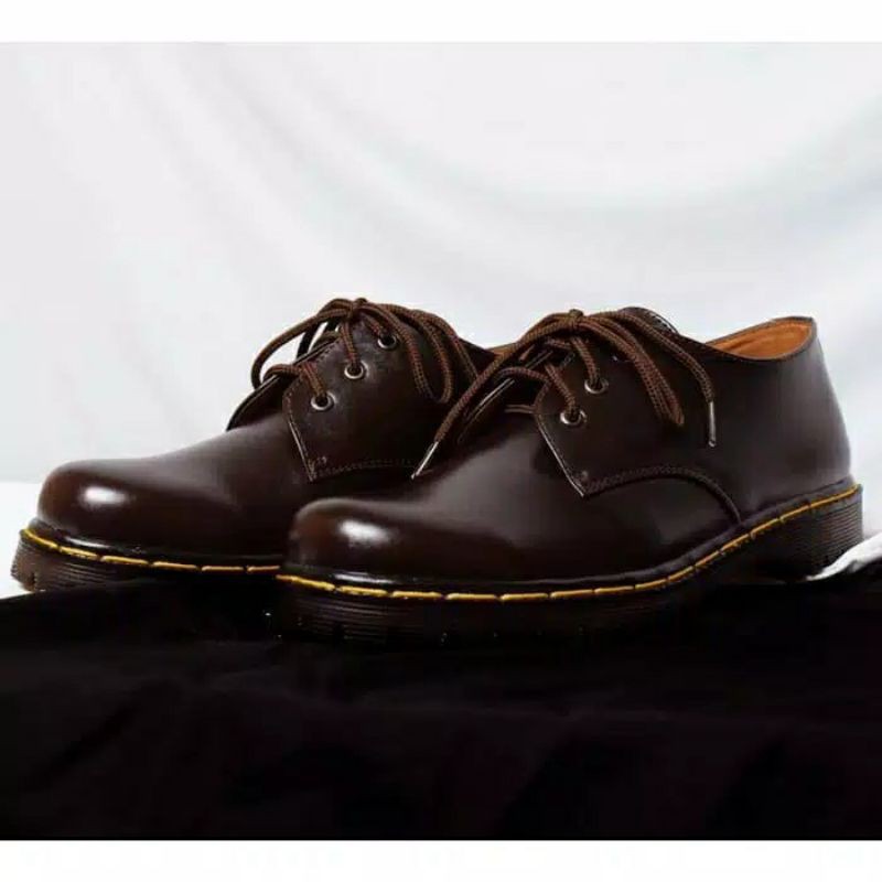 Dr Martens Giày Tây Chất Liệu Da Bò Thật Thời Trang Lịch Lãm Cho Nam