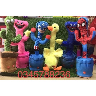 Xương rồng hát, Xương rồng nhảy múa, Nhại tiếng, Ghi âm Tặng kèm cáp Sạc