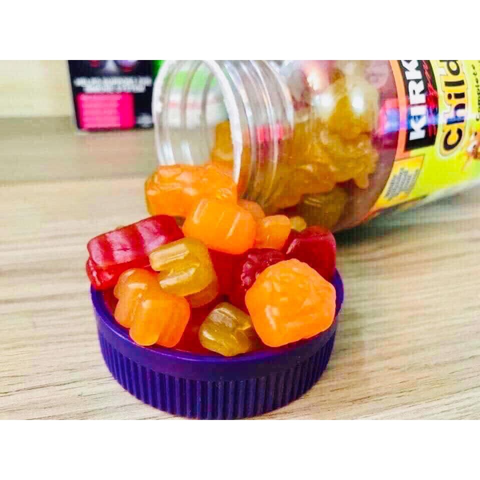 Kẹo dẻo gấu Kirkland Children's Complete Multivitamin Gummies 160 viên