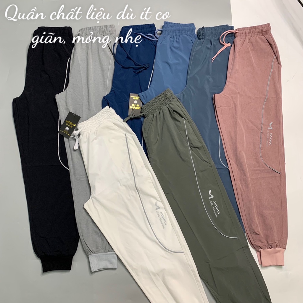 Quần Jogger Tập Gym, Chạy Bộ, Leo Núi M-LEAD Chất Dù Nhẹ Nhanh Khô