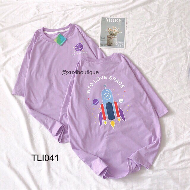Áo thun SPACE unisex form chuẩn vải cực đẹp | BigBuy360 - bigbuy360.vn