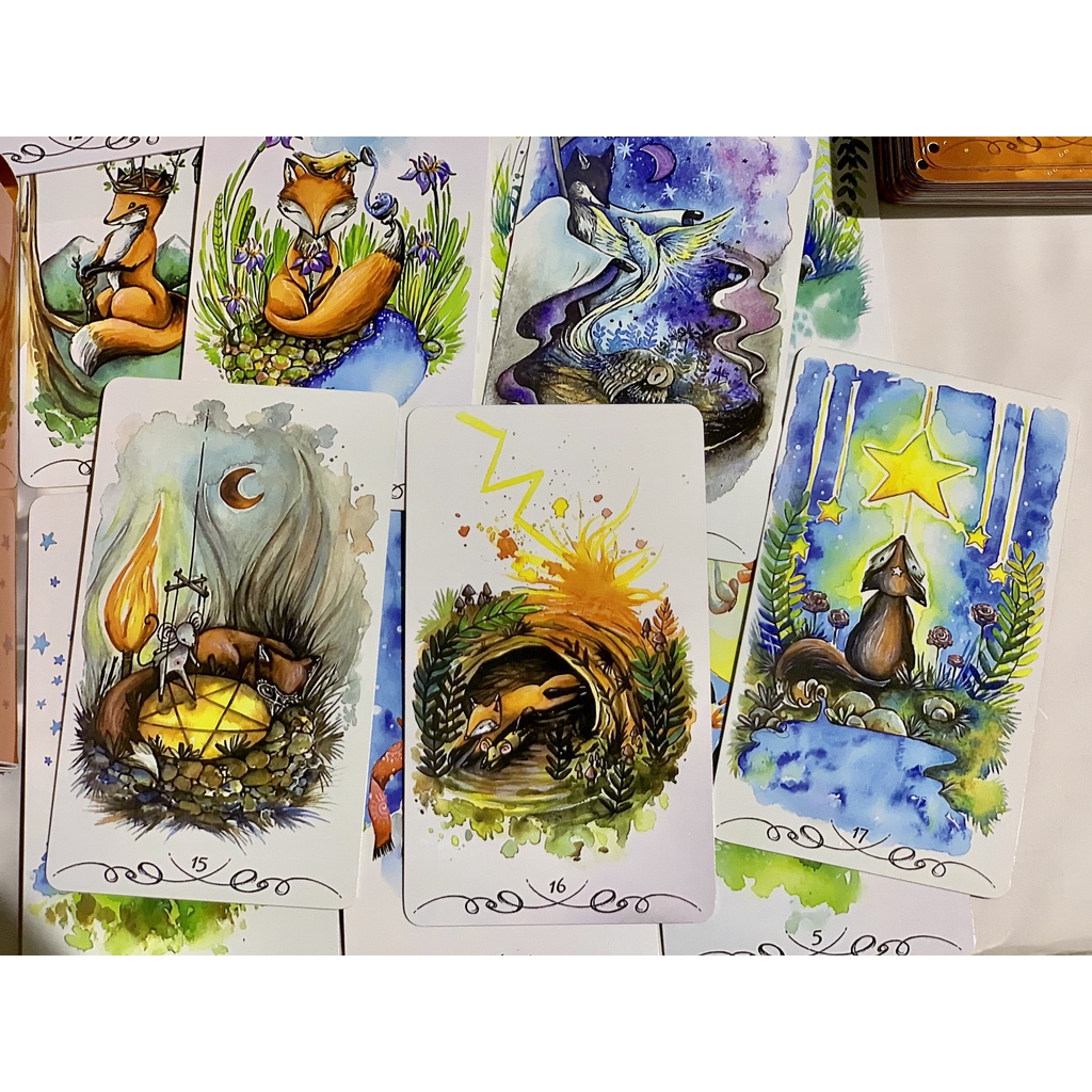 Bộ bài Tarot Renard size 7 x 12 cm