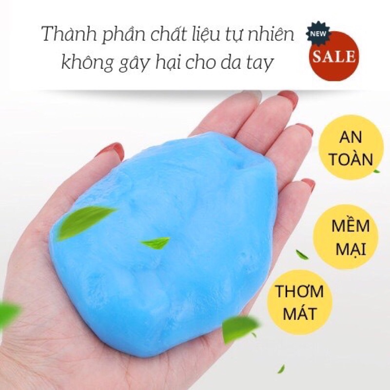 Gel vệ sinh bàn phím - slime vệ sinh bàn phím - gel vệ sinh lap top, oto - silicon hút bụi