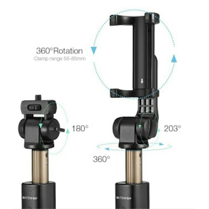 Giá đỡ camera thể thao Bw BS3 Blitzwolf | BigBuy360 - bigbuy360.vn