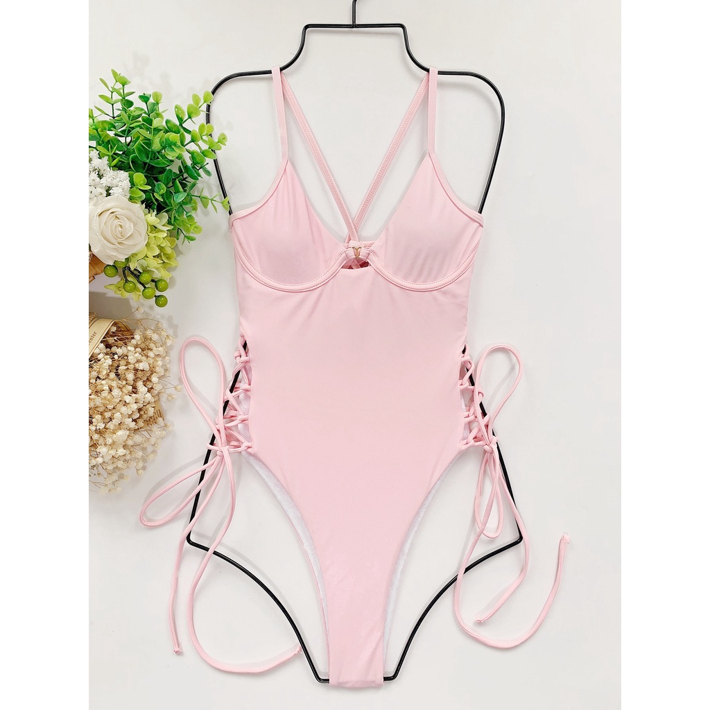 Bikini Một Mảnh Màu Sắc Ngọt Ngào Cho Nữ