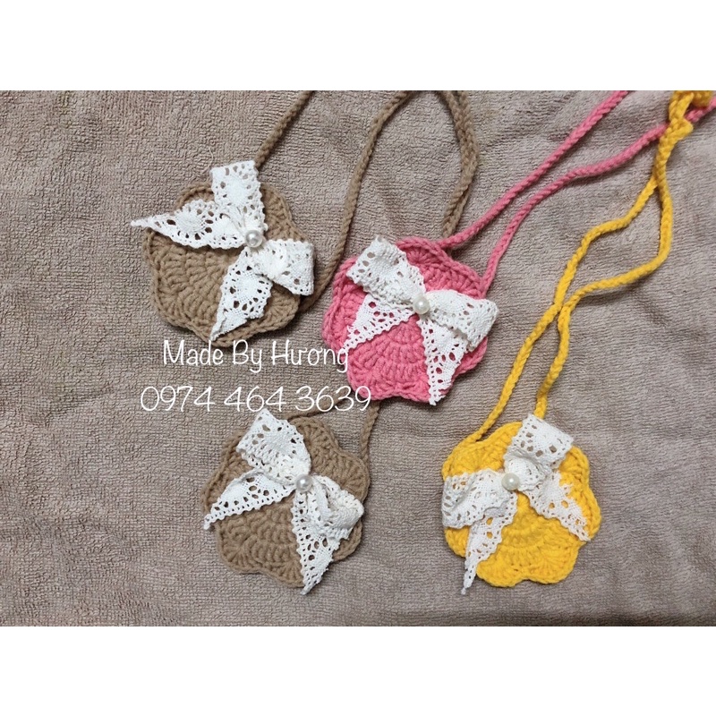 Túi  đựng tỏi cho bé gái handmade made by hương