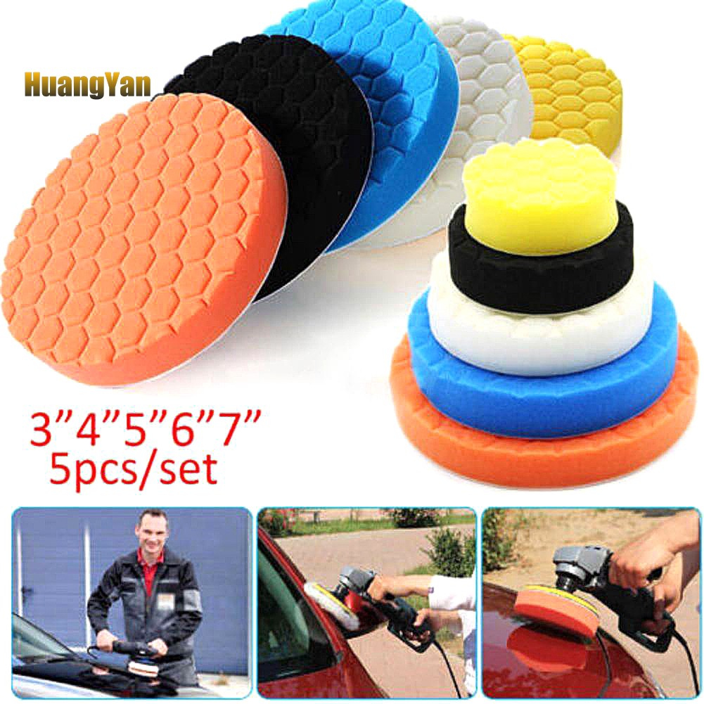 ☞Phụ Kiện Chuyên Dụng Dành Cho HY HY HY HY HY HY HY☜Bộ 5 Miếng XốP RửA Xe Tự ĐộNg DàNh Cho Xe Hơi 3 / 4 / 5 / 6 / 7inch