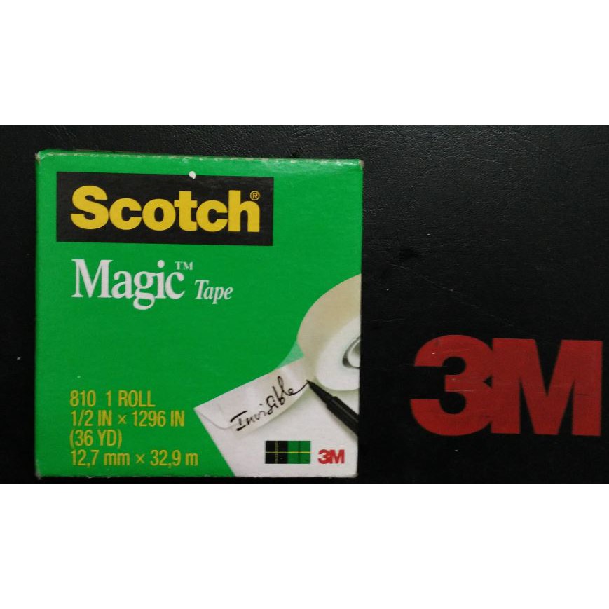 BĂNG KEO KỲ DIỆU 3M 810 SCOTCH MAGIC TAPE 12,7mmx32,9m