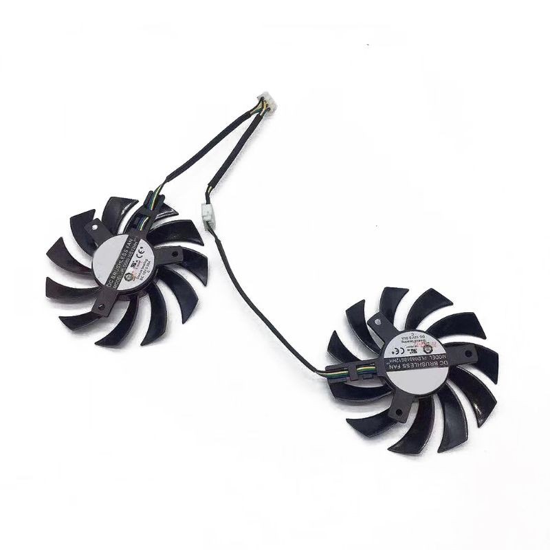 Quạt tản nhiệt PLD08010S12HH 12V 0.35A 75mm 4Pin chuyên dụng cho card đồ họa MSI HD6750 DDR5.DX11 HD5750