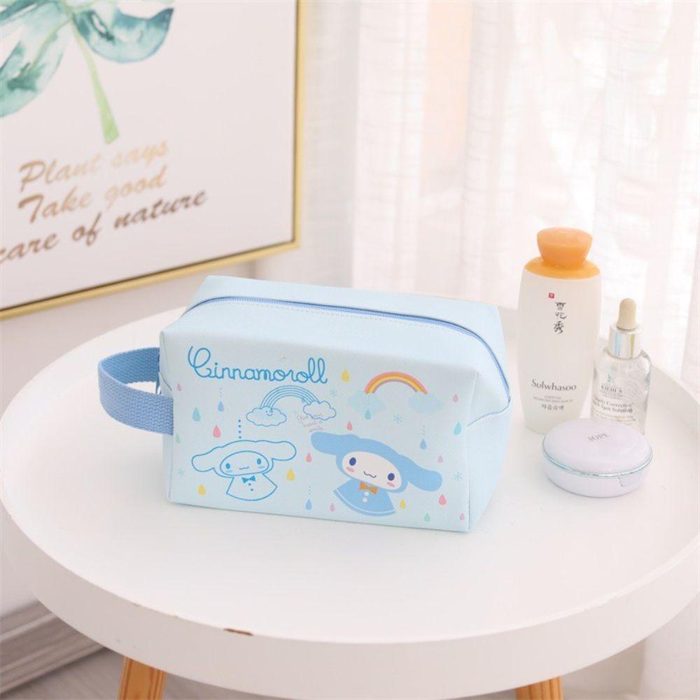 Túi Đựng Mỹ Phẩm CLEOES Họa Tiết Hoạt Hình My Melody Kulomi Cỡ Lớn Đa Năng Ốp