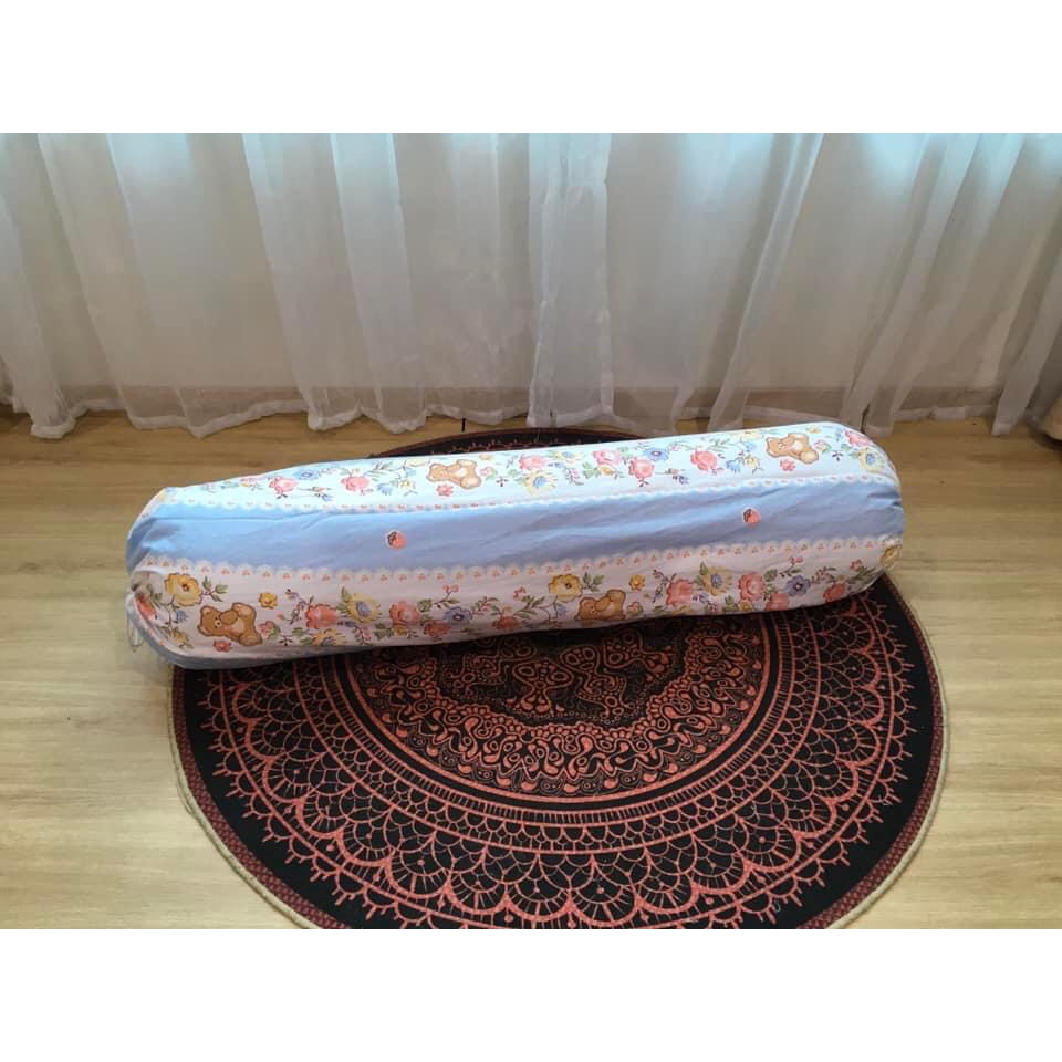 Vỏ gối ôm cottong poly kích thước tiêu chuẩn 35x100cm