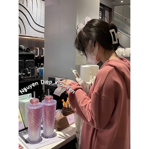 Ly Jeweled Shining Crown STARBUCKS - Cam kết hàng chính hãng