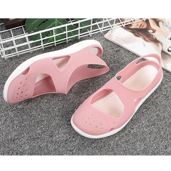 GIÀY SANDAL NHỰA NỮ ĐI BIỂN, ĐI MƯA CAO CẤP SP53 | BigBuy360 - bigbuy360.vn