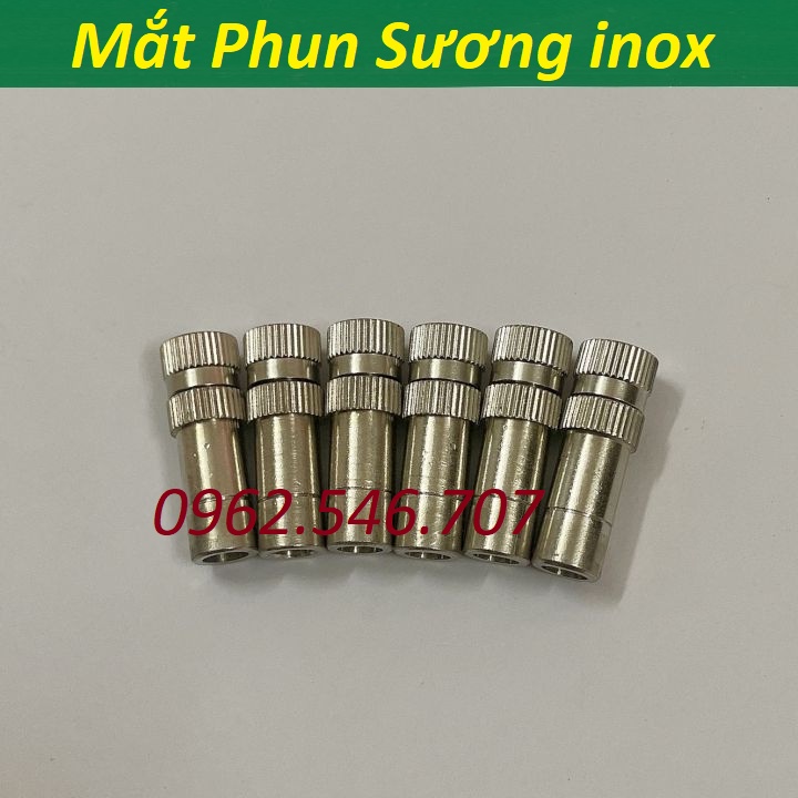 Béc phun sương inox số 1,2,3,4,5,6,7,8 tưới lan/rau/ hoa