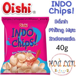 Bánh Snack Oishi® Bánh phồng mực Indonexia gói 40g