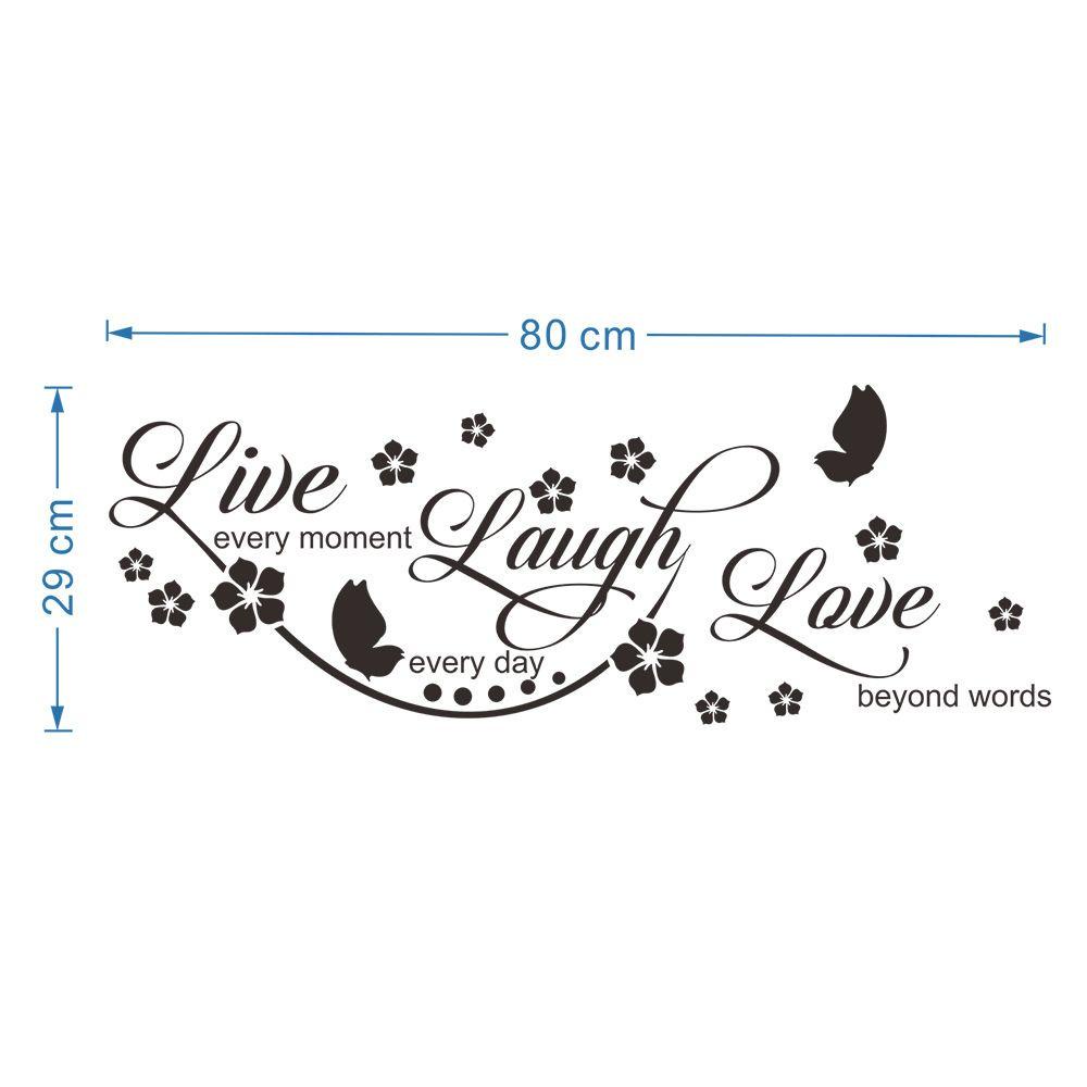 Sticker Dán Tường Hình Câu Nói Truyền Động Lực KENT1