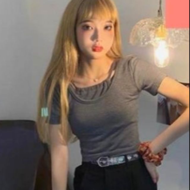 Áo croptop style ulzzang