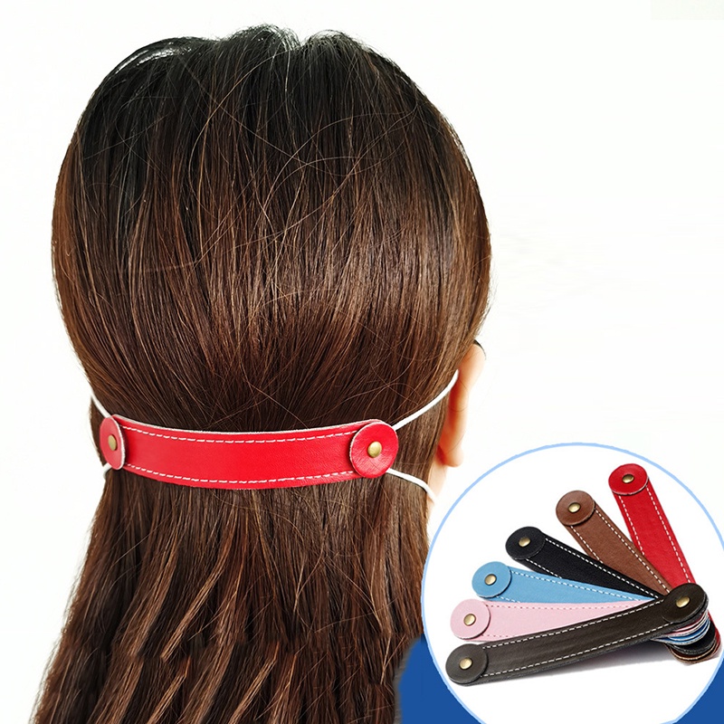 Dây đeo khẩu trang bằng da PU mềm có thể điều chỉnh tiện lợi